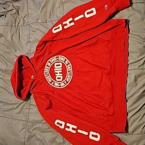 OHIO 2XL XXL Red Hoodie Locally Made
